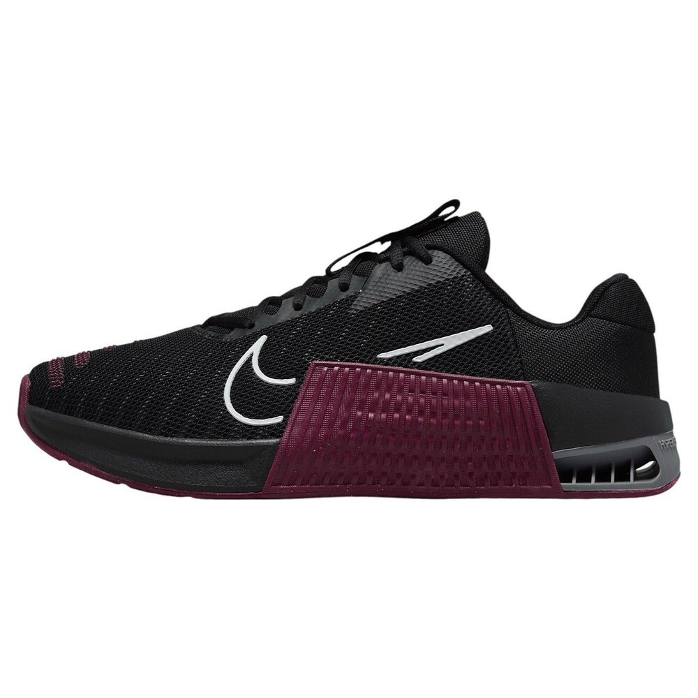 Size 15 Nike Metcon 9 Black White Maroon Mens Training Gym Shoes FD5431-014
